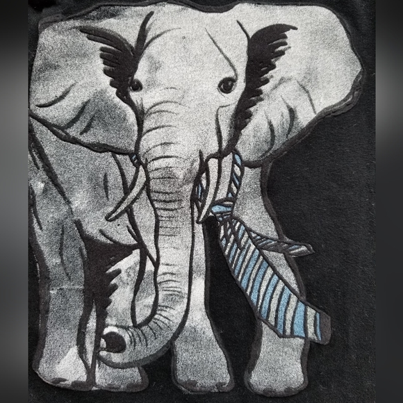 2011 vguc Gap toddler boy 6-12 months elephant romper - Picture 2 of 12